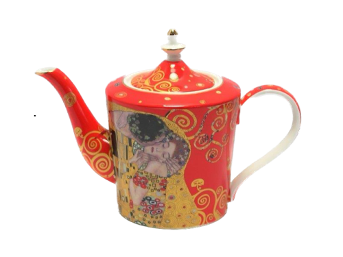 IMBRYK DZBANEK CZERWONY KLIMT POCAŁUNEK 1,1L