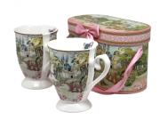 KOMPLET DWÓCH BAŚNIOWYCH KUBKÓW 300ML