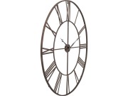 Zegar wiszący Factory Ø121 cm brązowy KARE