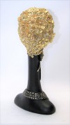 FIGURKA AFROAMERYKANKA AFRYKANKA W KWIATACH 30CM