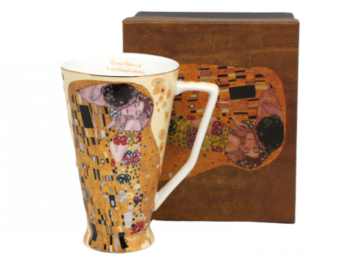 ELEGANCKI KUBEK KLIMT POCAŁUNEK 500ML