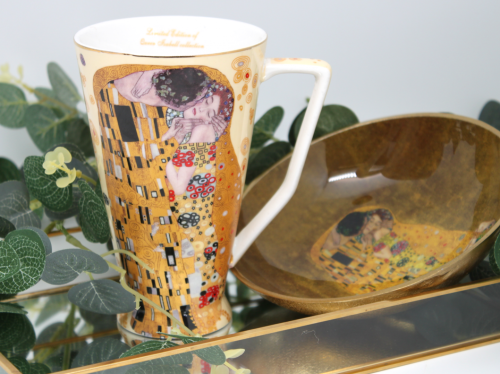 ELEGANCKI KUBEK KLIMT POCAŁUNEK 500ML