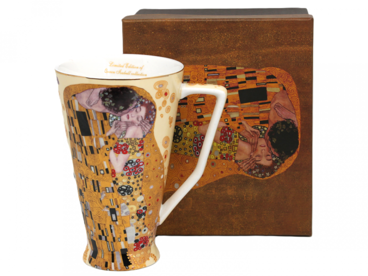 ELEGANCKI KUBEK KLIMT POCAŁUNEK 500ML
