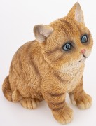 FIGURKA RUDY KOT KOTEK 10X9CM