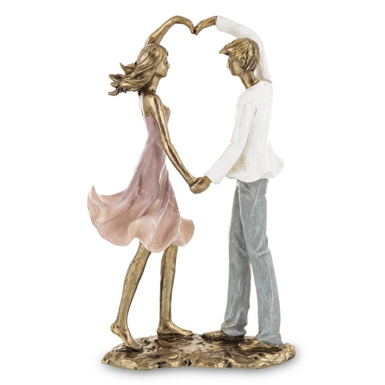 FIGURKA PARA ZAKOCHANI SERCE 26,5x16x8CM