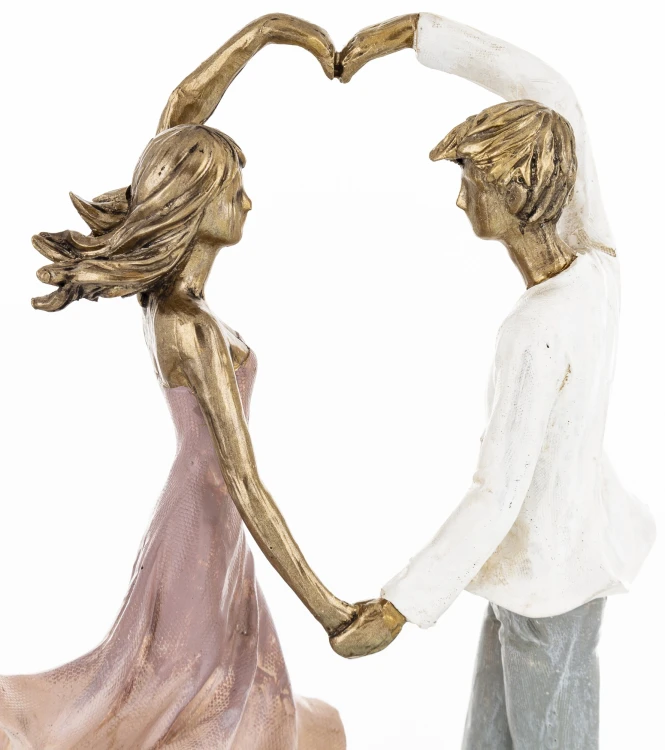 FIGURKA PARA ZAKOCHANI SERCE 26,5x16x8CM