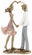 FIGURKA PARA ZAKOCHANI SERCE 26,5x16x8CM