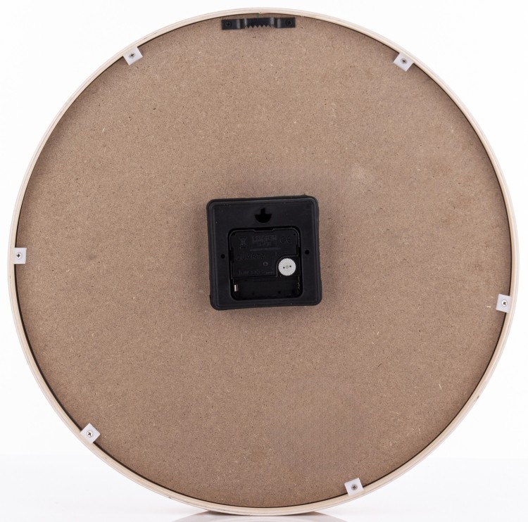 ZEGAR ŚCIENNY PAW GRANATOWY ZŁOTY 41CM NA BATERIE