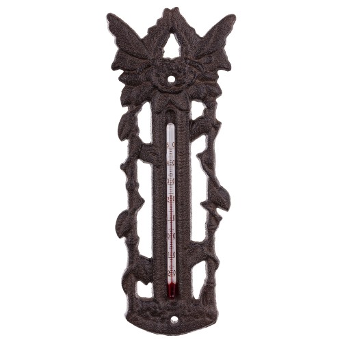 TERMOMETR ŚCIENNY ŻELIWNY 25,5CM