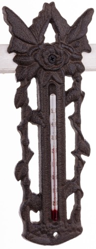 TERMOMETR ŚCIENNY ŻELIWNY 25,5CM