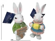 FIGURKA WIELKANOCNA KRÓLIK 17X7CM