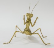 FIGURKA ZŁOTA MODLISZKA 19x29x20CM