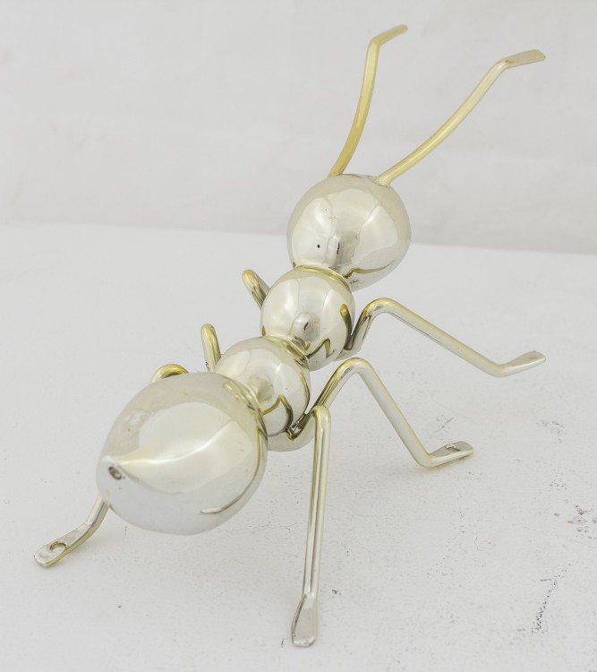 FIGURKA MRÓWKA ZŁOTA 18x6x7CM