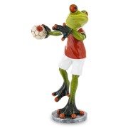 FIGURKA - ŻABA PIŁKARZ RĘCZNY 17CM