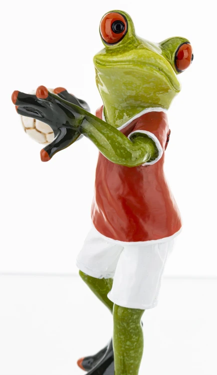 FIGURKA - ŻABA PIŁKARZ RĘCZNY 17CM