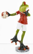FIGURKA - ŻABA PIŁKARZ RĘCZNY 17CM