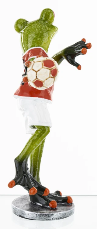 FIGURKA - ŻABA PIŁKARZ RĘCZNY 17CM