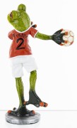 FIGURKA - ŻABA PIŁKARZ RĘCZNY 17CM