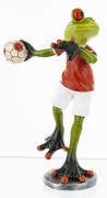 FIGURKA - ŻABA PIŁKARZ RĘCZNY 17CM