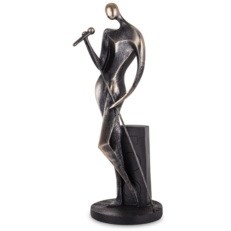FIGURKA MUZYK - WOKALISTA PIOSENKARZ ARTYSTA 32CM