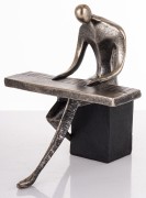 FIGURKA MUZYK - KLAWISZOWIEC FORTEPIAN ARTYSTA 18CM