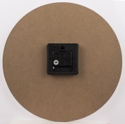 ZEGAR ŚCIENNY KOBIETA Z KWIATAMI 34CM NA BATERIE