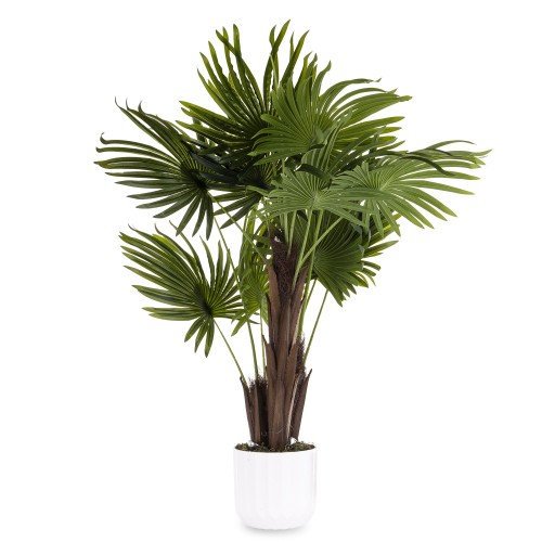 SZTUCZNA ROŚLINA DAKTYL PALMA PODŚWIETLANA LED 104x65cm