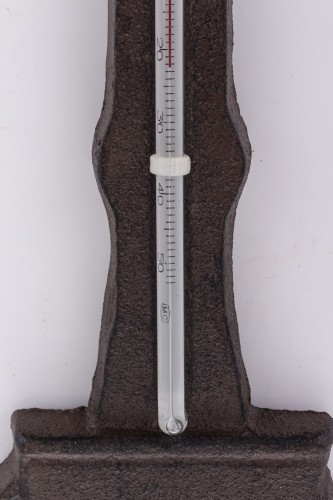 TERMOMETR ŚCIENNY ŻELIWNY KONEWKA 32CM