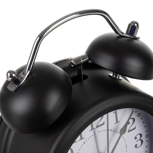 ZEGAR RETRO BUDZIK GŁOŚNY ALARM PODŚWIETLENIE LED