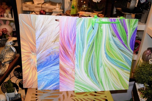 KOLOROWA ELEGANCKA TOREBKA UPOMINKOWA 24x17,7x8,4