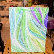 KOLOROWA ELEGANCKA TOREBKA UPOMINKOWA 24x17,7x8,4