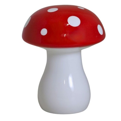 FIGURKA GRZYB GRZYBEK MUCHOMOR CERAMICZNY 11,8CM