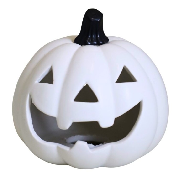 FIGURKA CERAMICZNA DYNIA HALLOWEEN LED 12CM