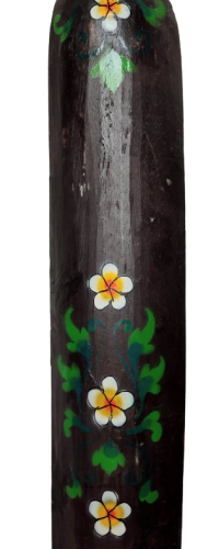 DREWNIANA MASKA KWIATY 100CM