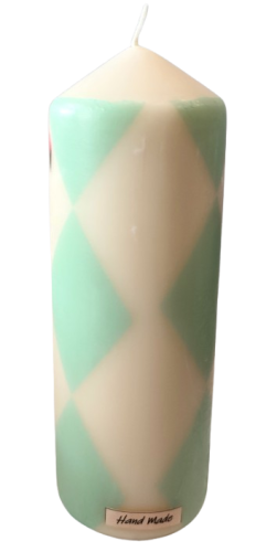 ŚWIECA Z FLAMINGIEM 17CM