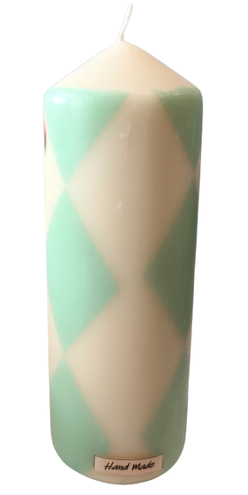 ŚWIECA Z FLAMINGIEM 17CM