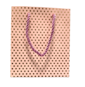 TOREBKA UPOMINKOWA RÓŻOWA MAŁA