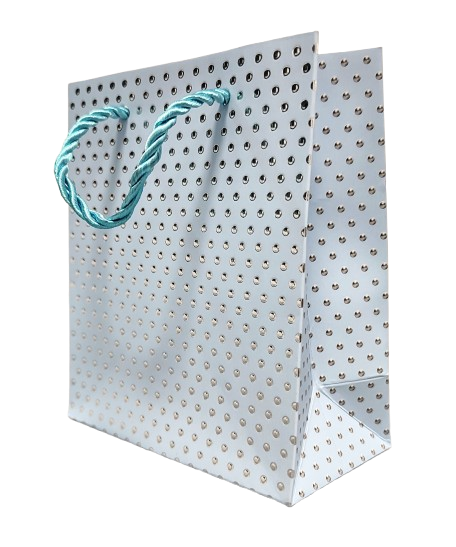 TOREBKA UPOMINKOWA NIEBIESKA MAŁA