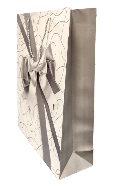 TOREBKA UPOMINKOWA DUŻA XL Z KOKARDĄ