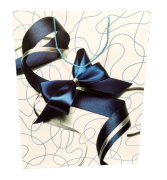 TOREBKA UPOMINKOWA DUŻA XL Z KOKARDĄ