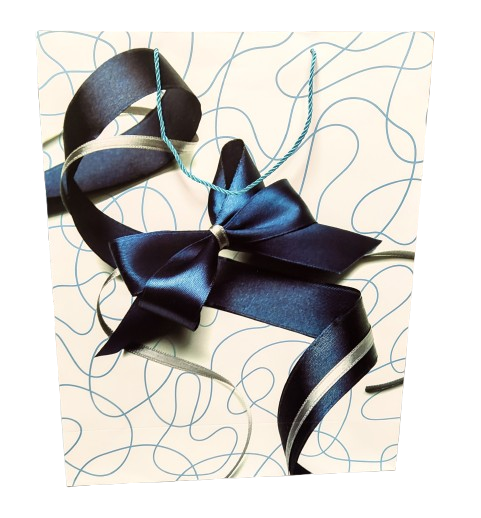 TOREBKA UPOMINKOWA DUŻA XL Z KOKARDĄ