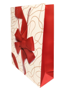 TOREBKA UPOMINKOWA DUŻA XL Z KOKARDĄ