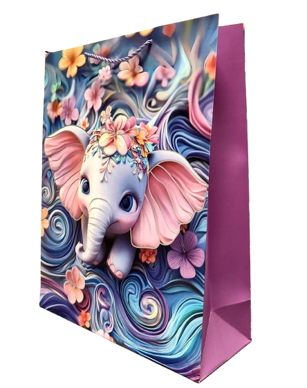 TOREBKA UPOMINKOWA ZE SŁONIEM