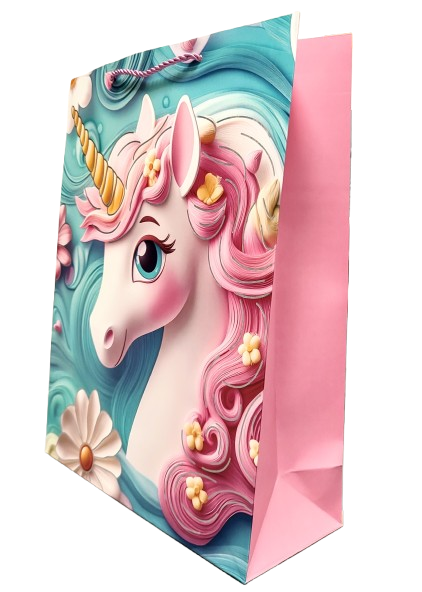 TOREBKA UPOMINKOWA Z JEDNOROŻCEM