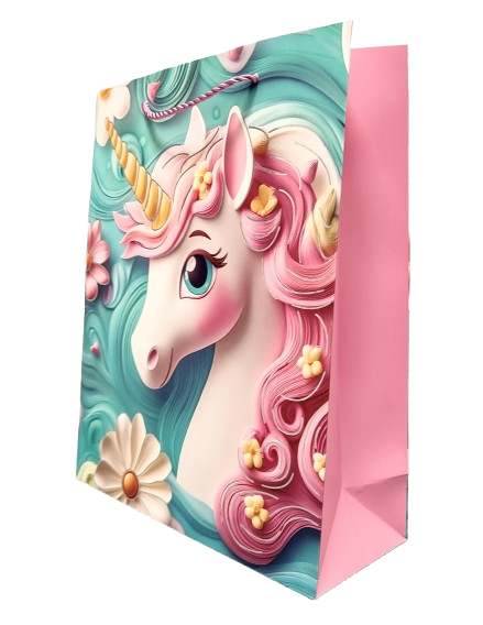 TOREBKA UPOMINKOWA Z JEDNOROŻCEM