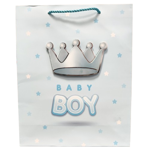 TOREBKA UPOMINKOWA DLA CHŁOPCA BABY SHOWER