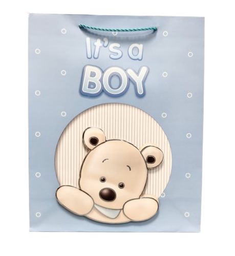TOREBKA UPOMINKOWA DLA CHŁOPCA BABY SHOWER