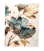 TOREBKA UPOMINKOWA Z MOTYWEM KWIATOWYM