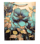 TOREBKA UPOMINKOWA Z MOTYWEM KWIATOWYM