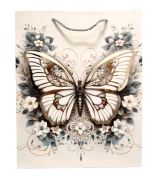 TOREBKA UPOMINKOWA Z MOTYLEM